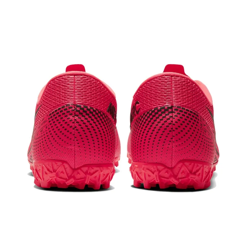 Nike Mercurial Vapor 13 Academy TF Turf 'Dark Red Black'-4