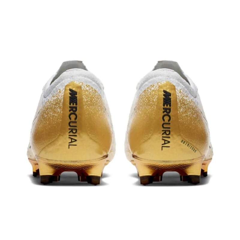 Nike Vapor 12 Elite Se Fg White Metallic Gold-3