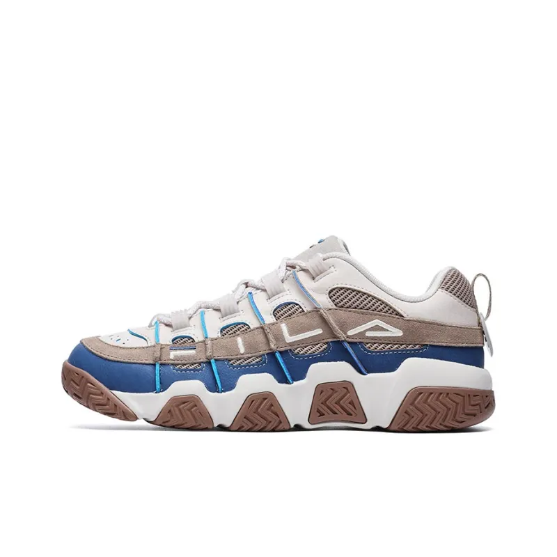 FILA FUSION ADE Barricade Vintage Basketball Shoes Men's Khaki-0