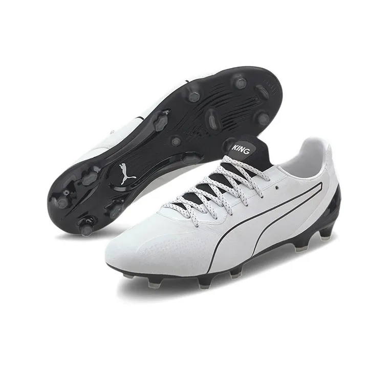 PUMA King Platinum Lazertouch Fg 'White'-1