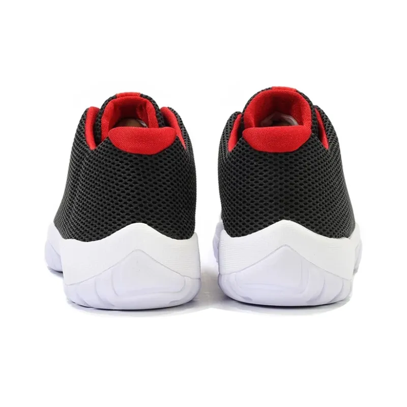 Jordan Future Low Black Red White-4