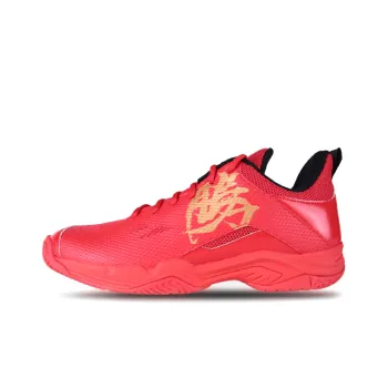 VICTOR Cushioning Anti Slip And Wear Resistant Low Top Badminton Shoes Unisex Red