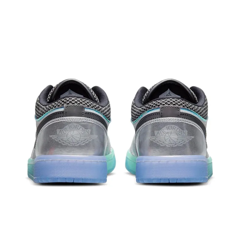 JORDAN 1 Low Toggle Silver Women's-4