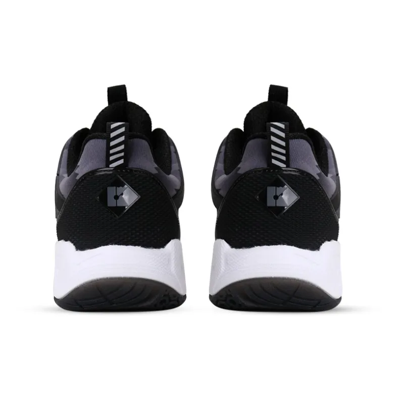KUMPOO Badminton Shoes Unisex Low Top Black-4