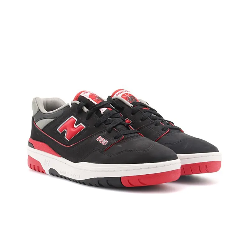 New Balance 550 Black Red-2