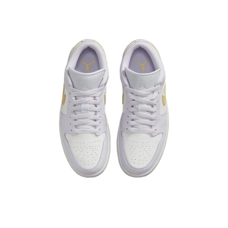 JORDAN 1 Low Barely Grape Women's-3