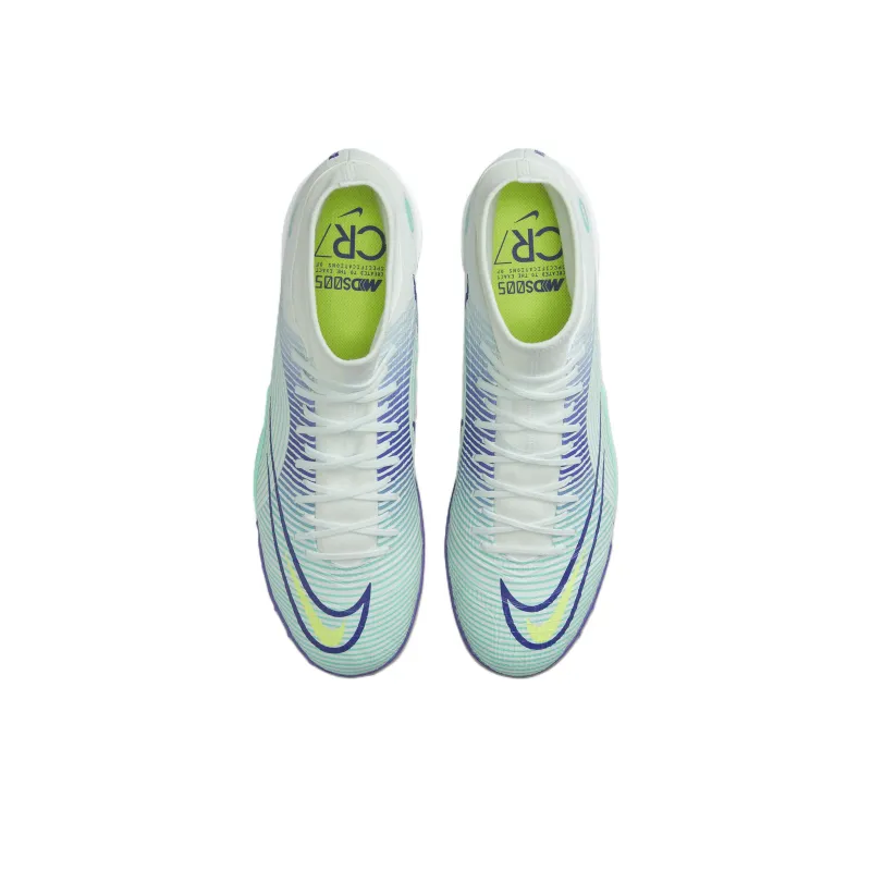 Nike Mercurial Superfly 8 Academy Dream Speed TF Turf 'White Teal Purple'-3