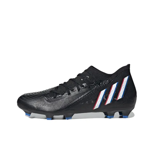 Adidas Predator Edge.3 Soccer Shoes Unisex Low-Top Black/White