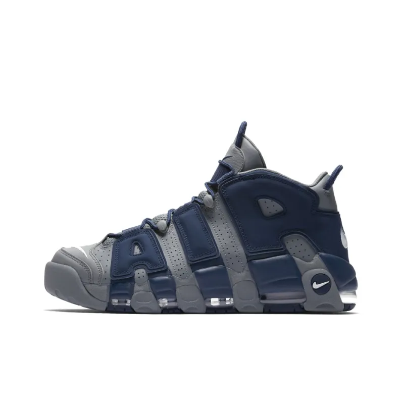Nike Air More Uptempo Cool Grey Midnight Navy-0