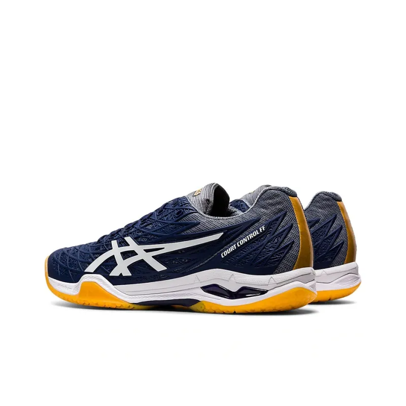 Asics Court Control Ff Blue/White Running Shoe-3