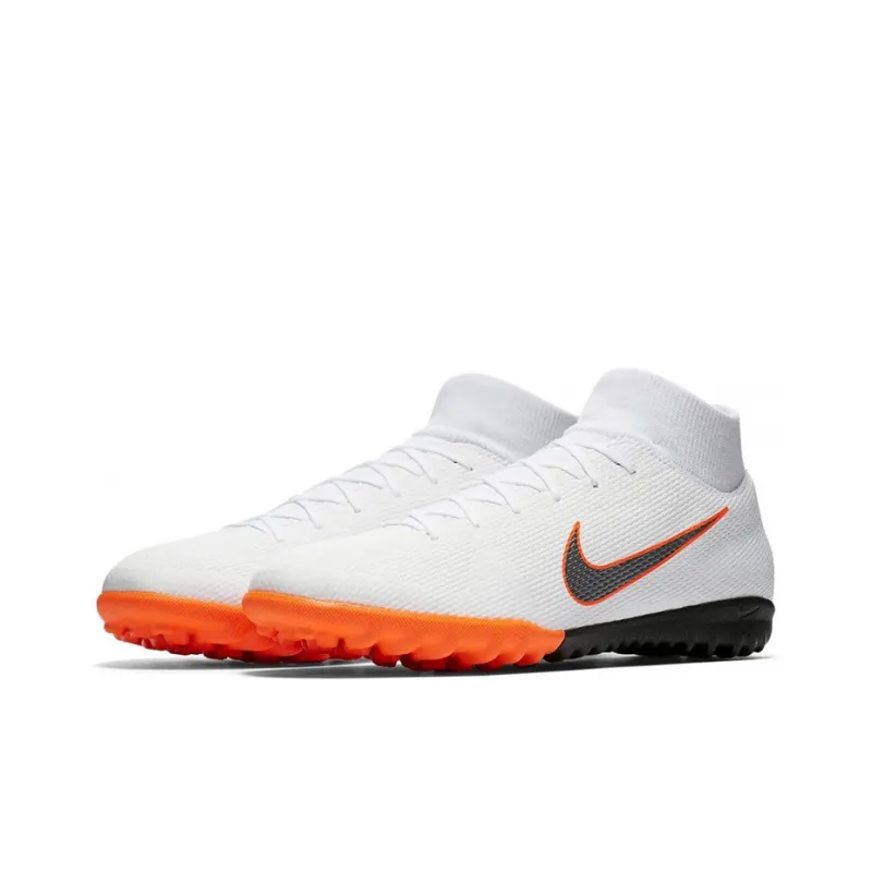 Nike Mercurial SuperflyX 6 Academy Tf 'White Metallic Cool Grey'-2