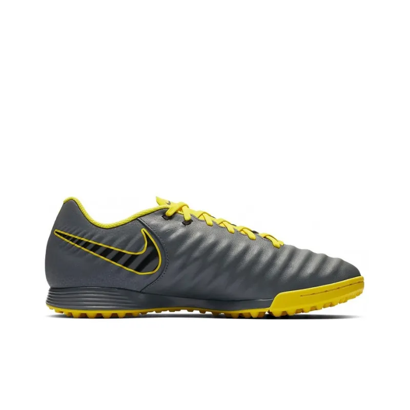 Nike Tiempo Legend 7 Soccer Shoes Men Low-Top Gray/Black/Yellow-1