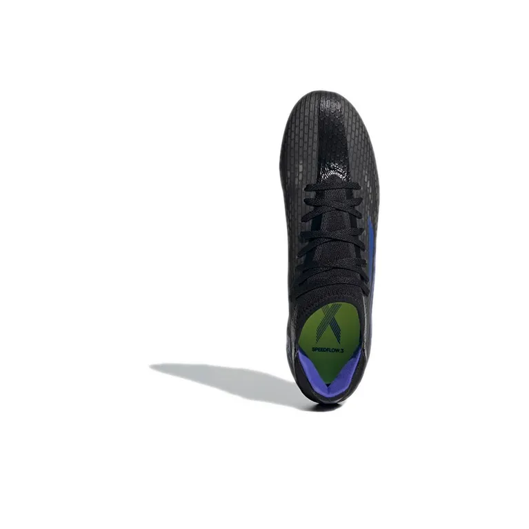 Adidas X Speedflow.3 Fg Core Black Sonic Ink Solar Yellow-4