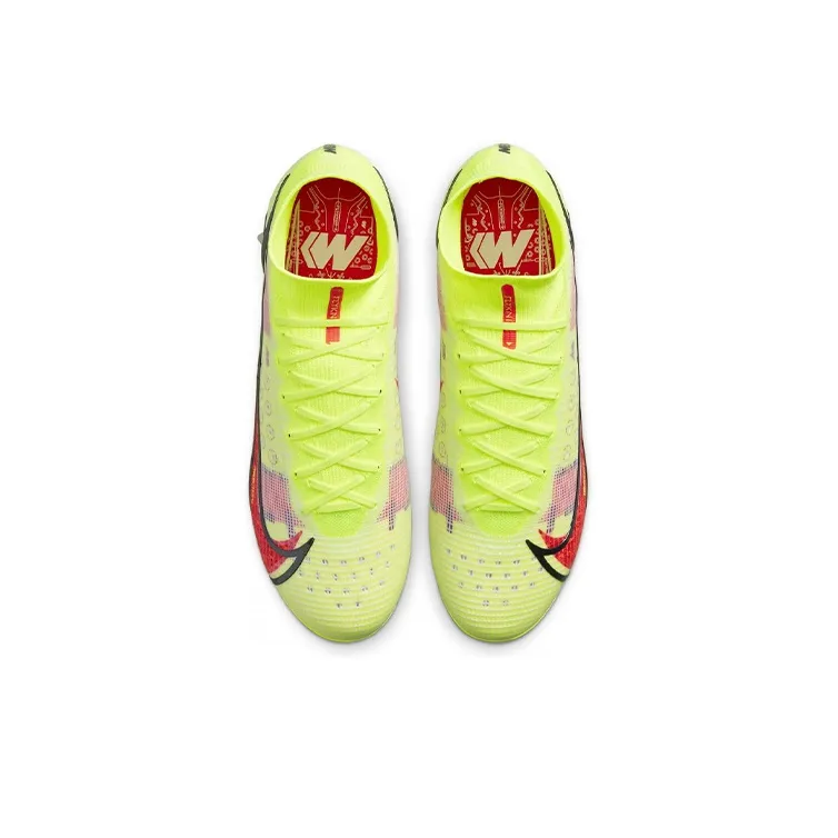Nike Mercurial Superfly 8 Elite Sg pro Ac Soccer Shoes 'Yellow Orange'-3