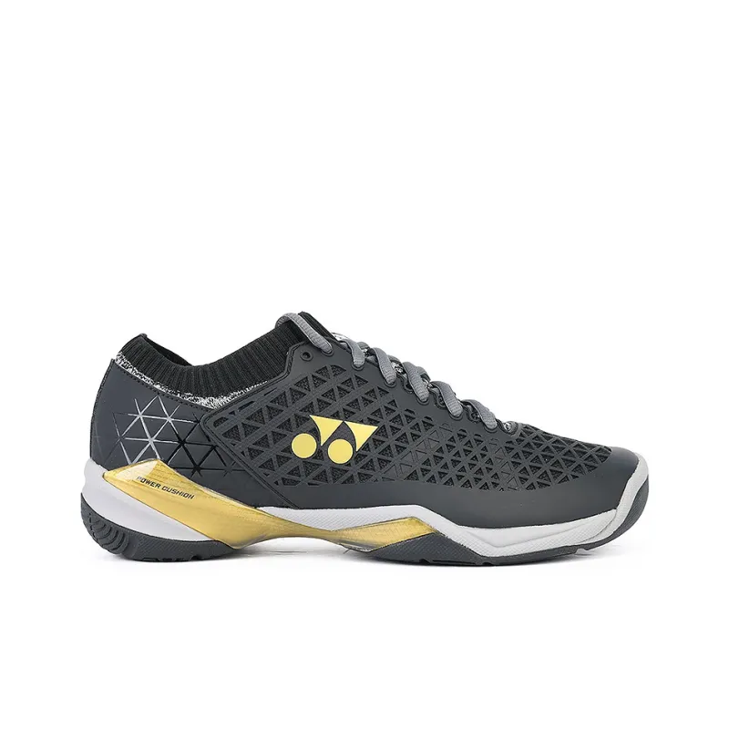 YONEX Badminton Shoes Men Low Top Black Gold-1