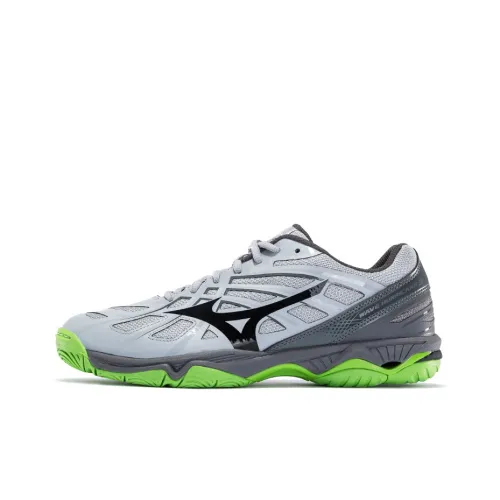 Mizuno Hurricane Training Shoes Unisex Low-Top Gray Black