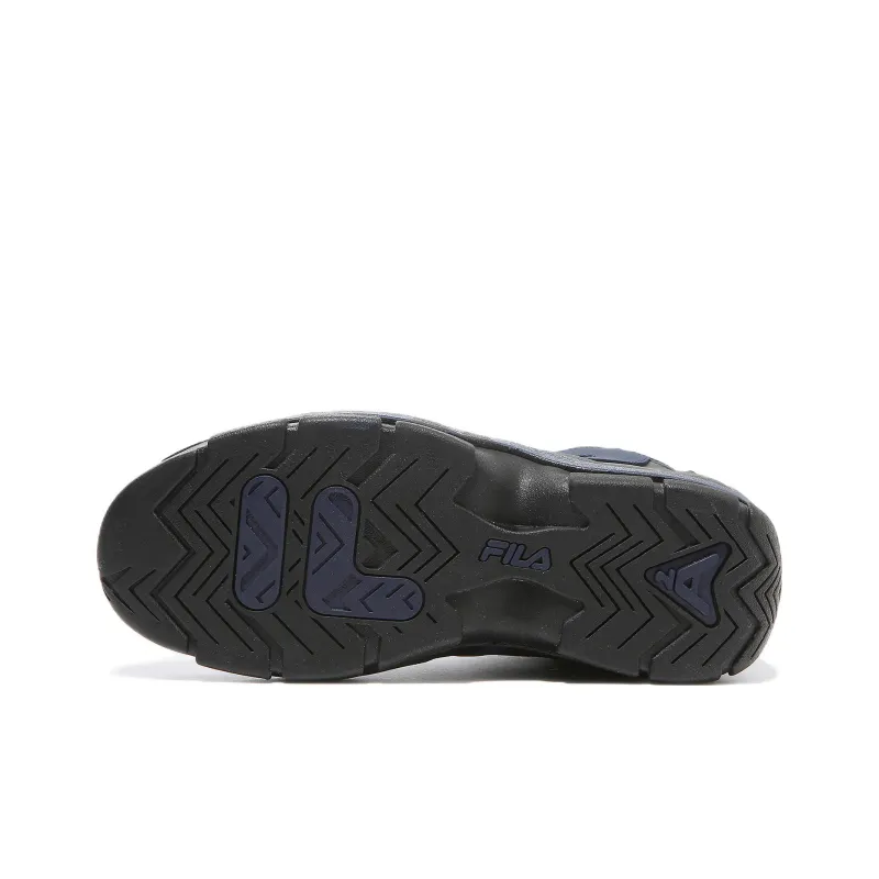 Y/project X FILA Grant Hill 2 Vintage Basketball Shoes Unisex High Top Black/Blue-4
