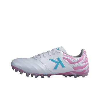 TLSS x KELME Yi Series MG Rubber Short Studs Artificial Ground Anti Slip Wear Resistant Soccer Shoes Unisex White Pink