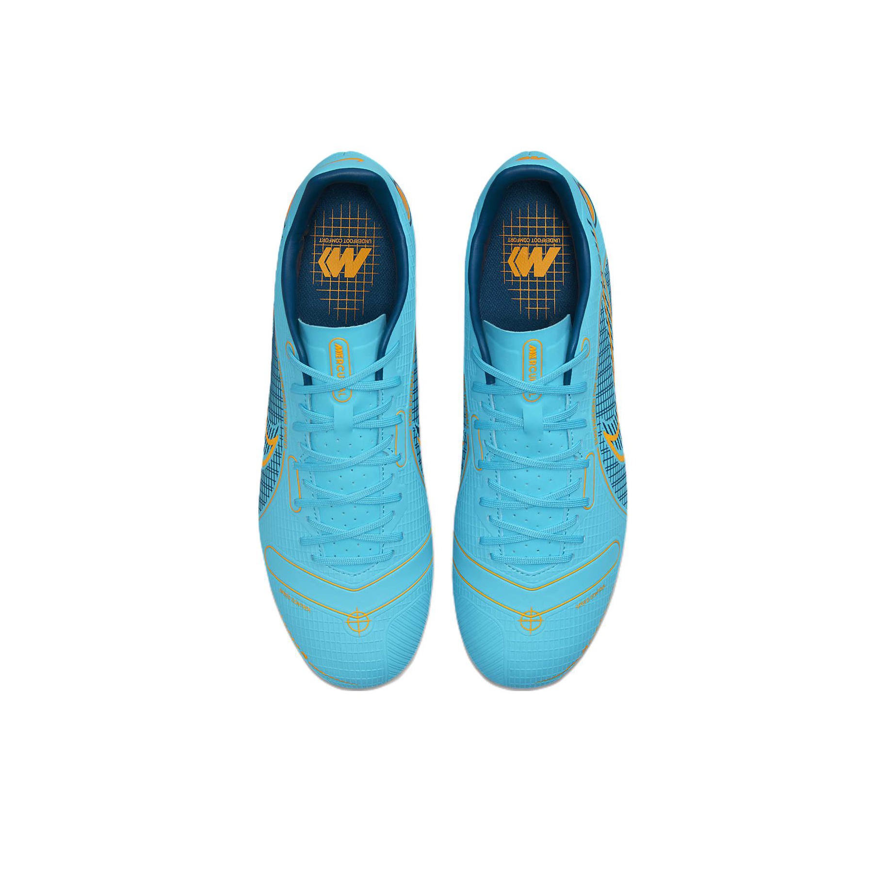 Nike Mecurial Vapor 14 Academy HG Hard Ground Cleats 'Bright Crimson Indigo  Burst' CV0970-600