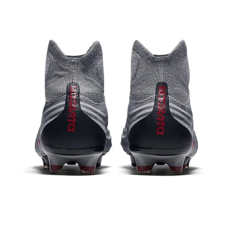 Nike Magista Obra 2 Soccer Shoes Men Mid Top Gray/Black-4