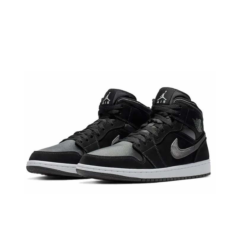 Jordan 1 Mid Nylon Black Anthracite-1