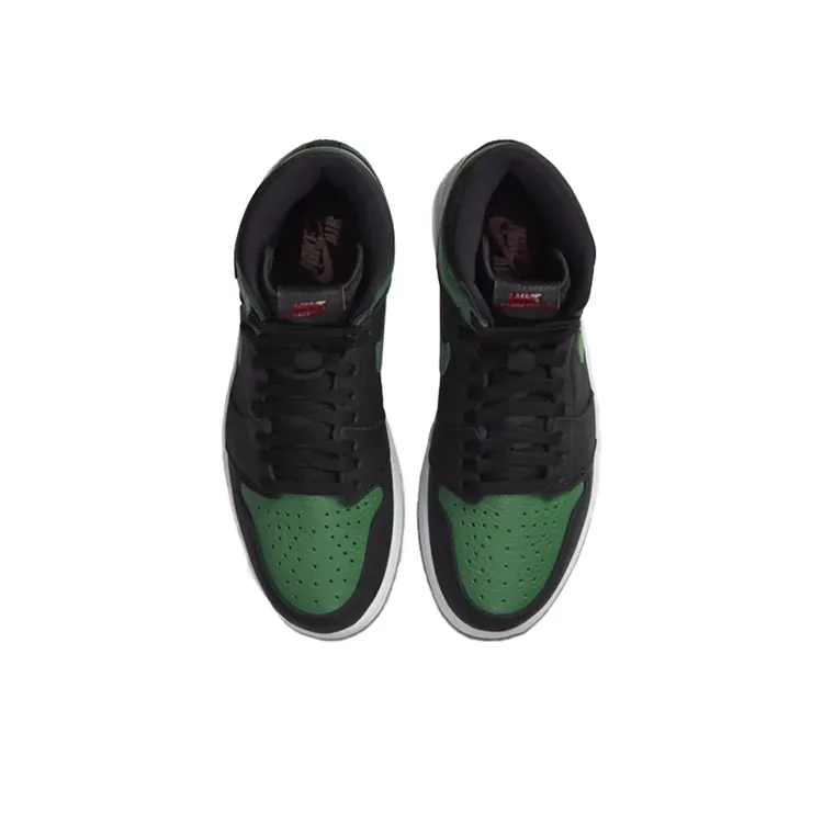 Jordan 1 Retro High Pine Green Black-4