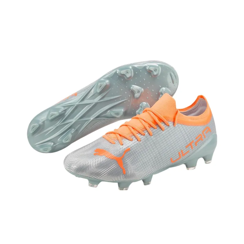 PUMA Ultra 2.4 Fg Ag 'Diamond Silver Neon Citrus'-2