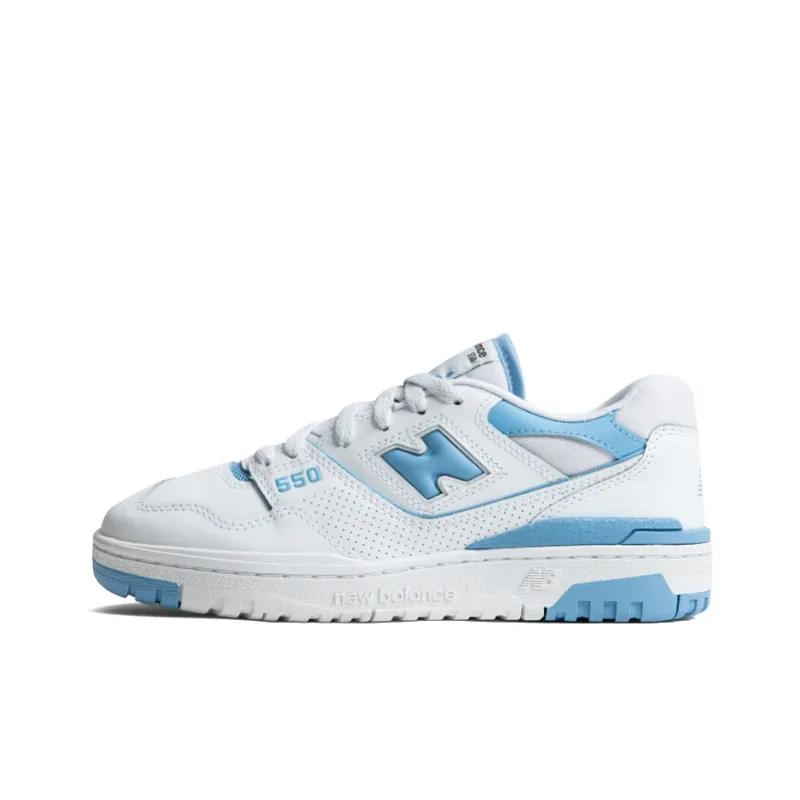 New Balance 550 Unc White Dusk Blue Women's-0