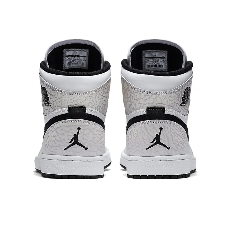 JORDAN 1 Retro White Elephant Print-4