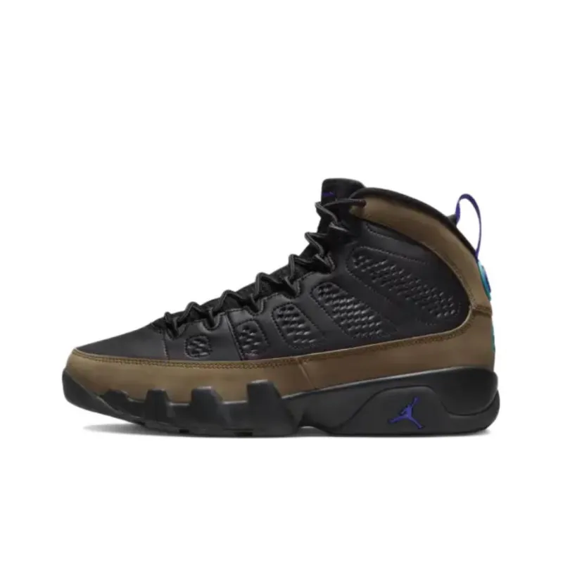 JORDAN 9 Retro Light Olive Concord-0