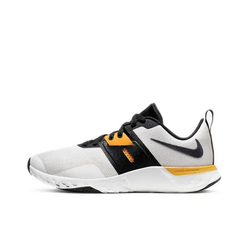 Nike Renew Retaliation Tr Training Shoes Men Low-Top Black/White Yellow