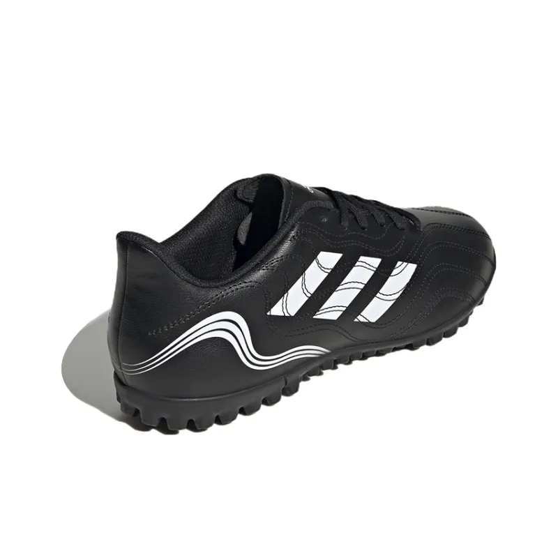 Adidas Copa Sense.4 AG Rubber Short Studs Anti-Slip And Wear-Resistant Lightweight Soccer Shoes Unisex Black White-3