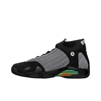 JORDAN 14 Retro Black Particle Grey
