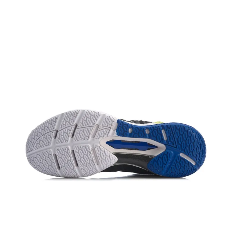 LINING Cool Shark Badminton Shoes Unisex Low Top Black/Blue-4