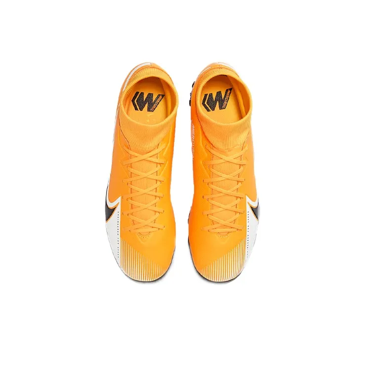 Nike Mercurial Superfly 7 Academy Tf Turf 'Black Yellow'-3
