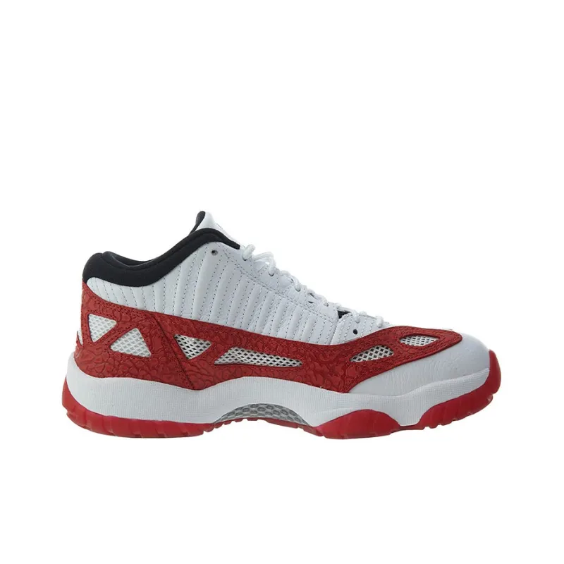 Jordan 11 Retro Low Ie White Gym Red-1