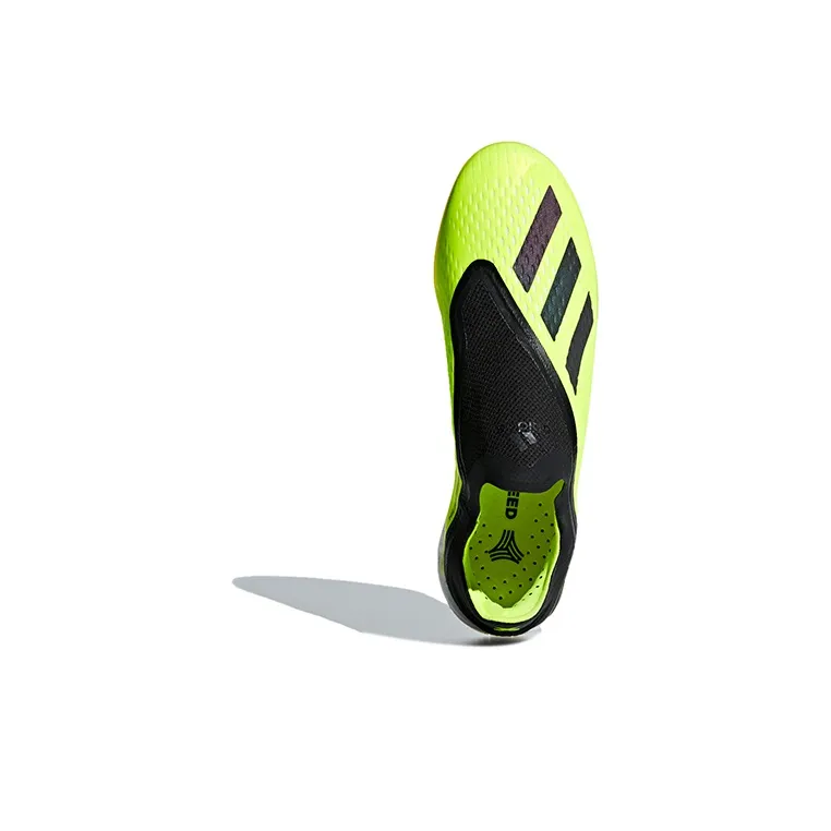 Adidas X Tango AG Rubber Short Studs Wear-Resistant Soccer Shoes Men's Bright Yellow-4