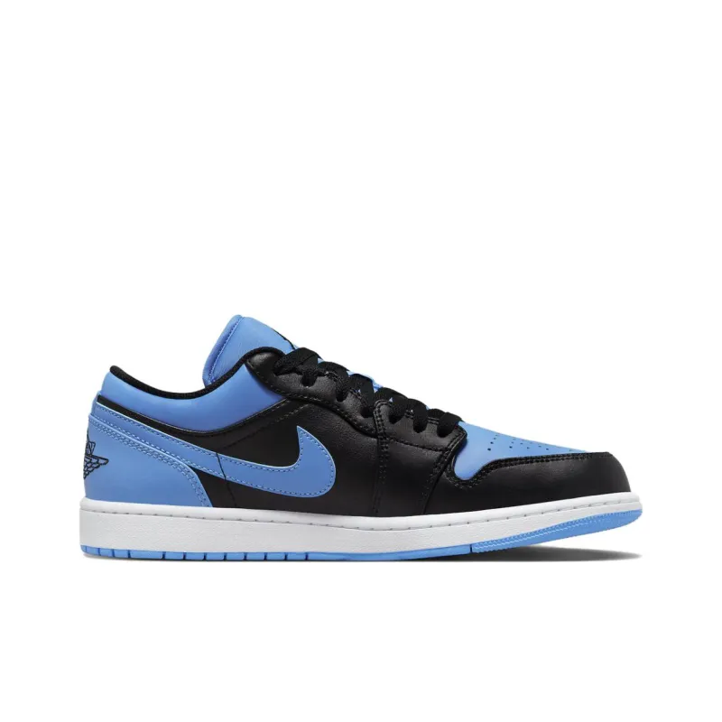 Jordan 1 Low Black University Blue-1
