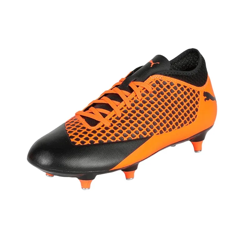 PUMA Future 2.4 Sg Soft Ground Color Shift Biscay 'Black Orange'-2