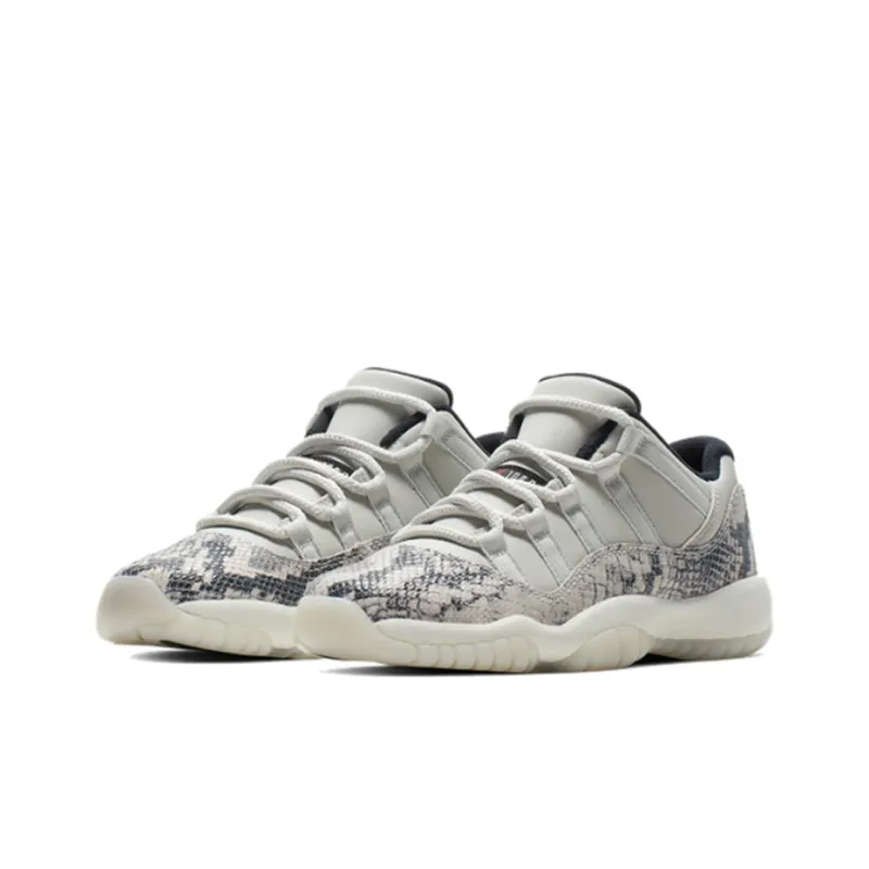 Jordan 11 Retro Low 'Snake Light Bone' GS-2
