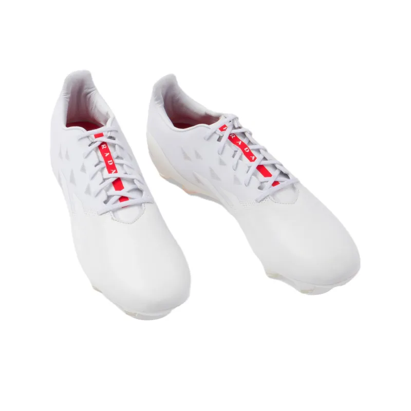 Adidas X PRADA Soccer Shoes Men Low Top White Red-4
