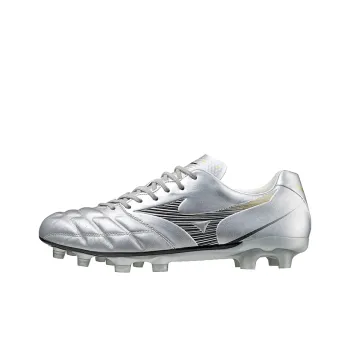 Mizuno Rebula Cup Soccer Shoes Men Low Top Silver