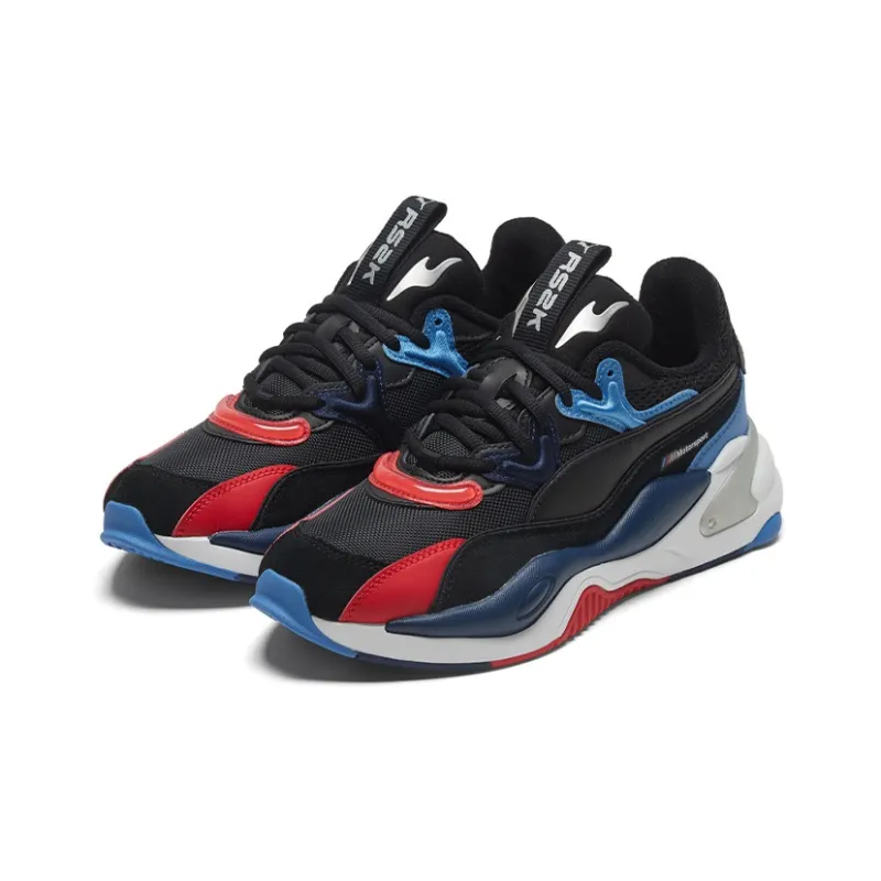 PUMA BMW M Series Motorsport Rs 2K Low Top Training Shoes Unisex Red Black-2