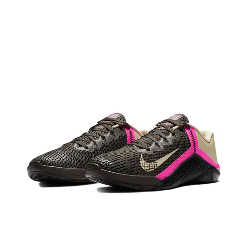 Nike Metcon 6 'Black Pink Brown' Women's-2