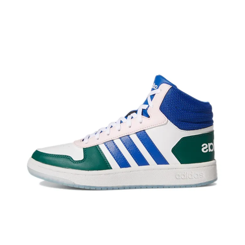 Adidas Neo Hoops 2.0 Mid Shoes 'White Royal Blue' Women's-0