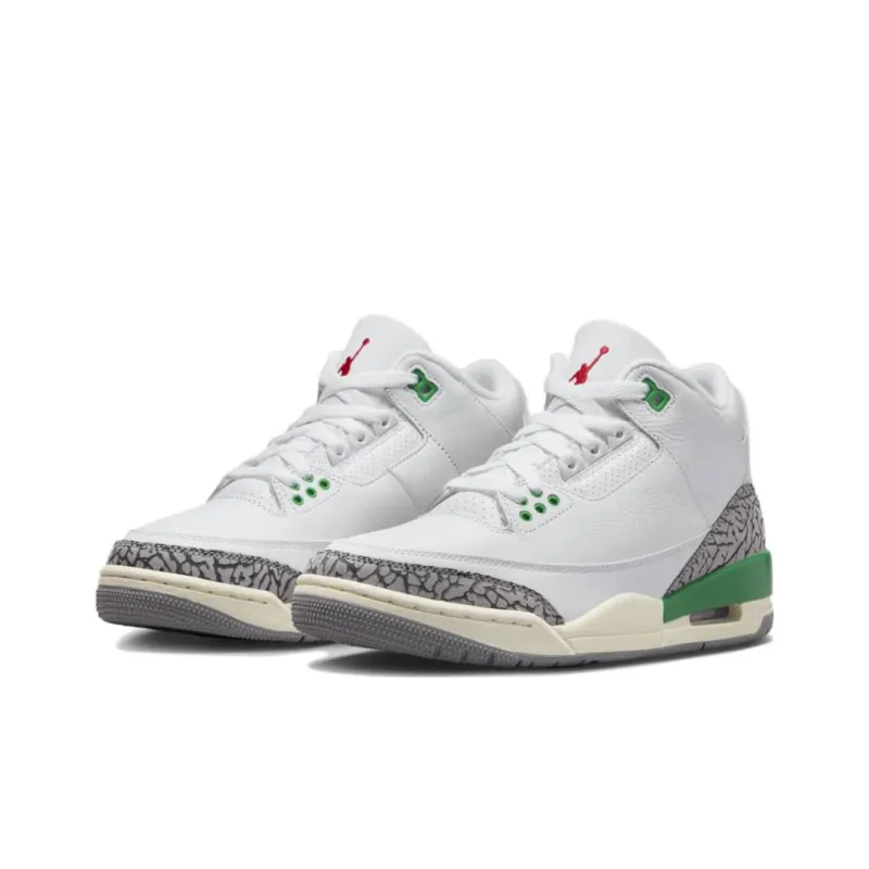 Jordan 3 Retro Lucky Green Women's-2