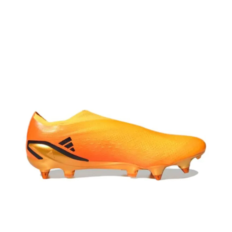 Adidas X Speedportal + SG Anti Slip Wear Resistant Soccer Shoes Unisex Yellow-1
