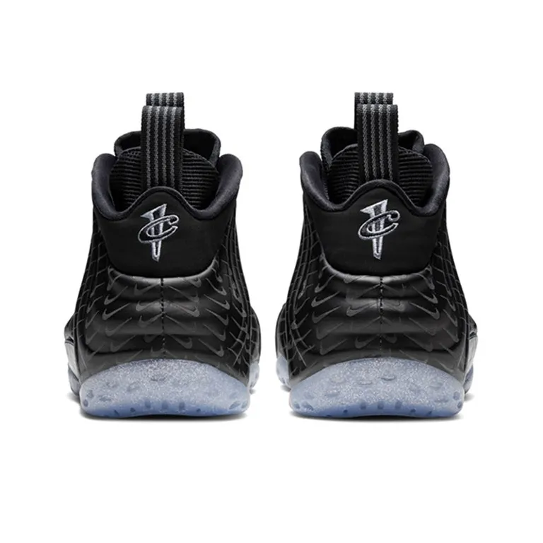 Nike Air Foamposite One All Over Swoosh Black-3