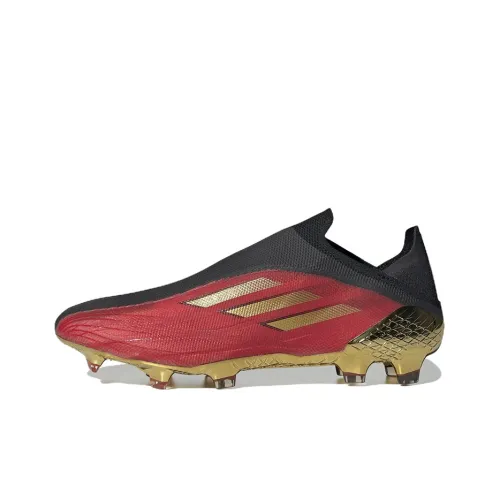 Adidas X Speedflow+ FG Vivid Red Gold Metallic