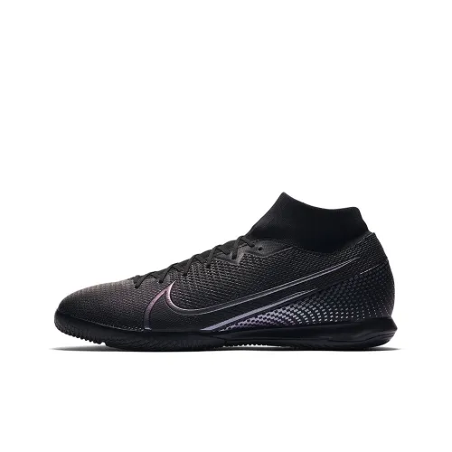 Nike Mercurial Superfly 7 Soccer Shoes Men Mid-Top Black